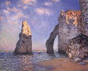 The Needle Rock and the Porte d-Aval,Etretat